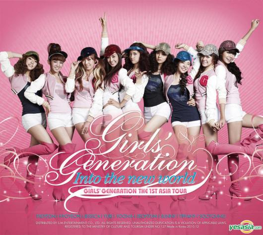 Pre-Order SNSD Girl's Generation's 1st Asia Tour Concert Live Album now!