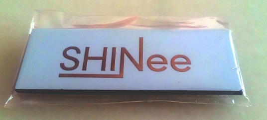 SHINee Name Tag